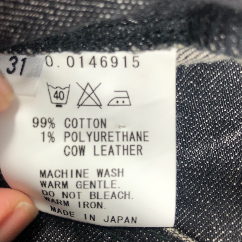 Factotum Jeans Black Washed sz 31 - Picture 4 of 5